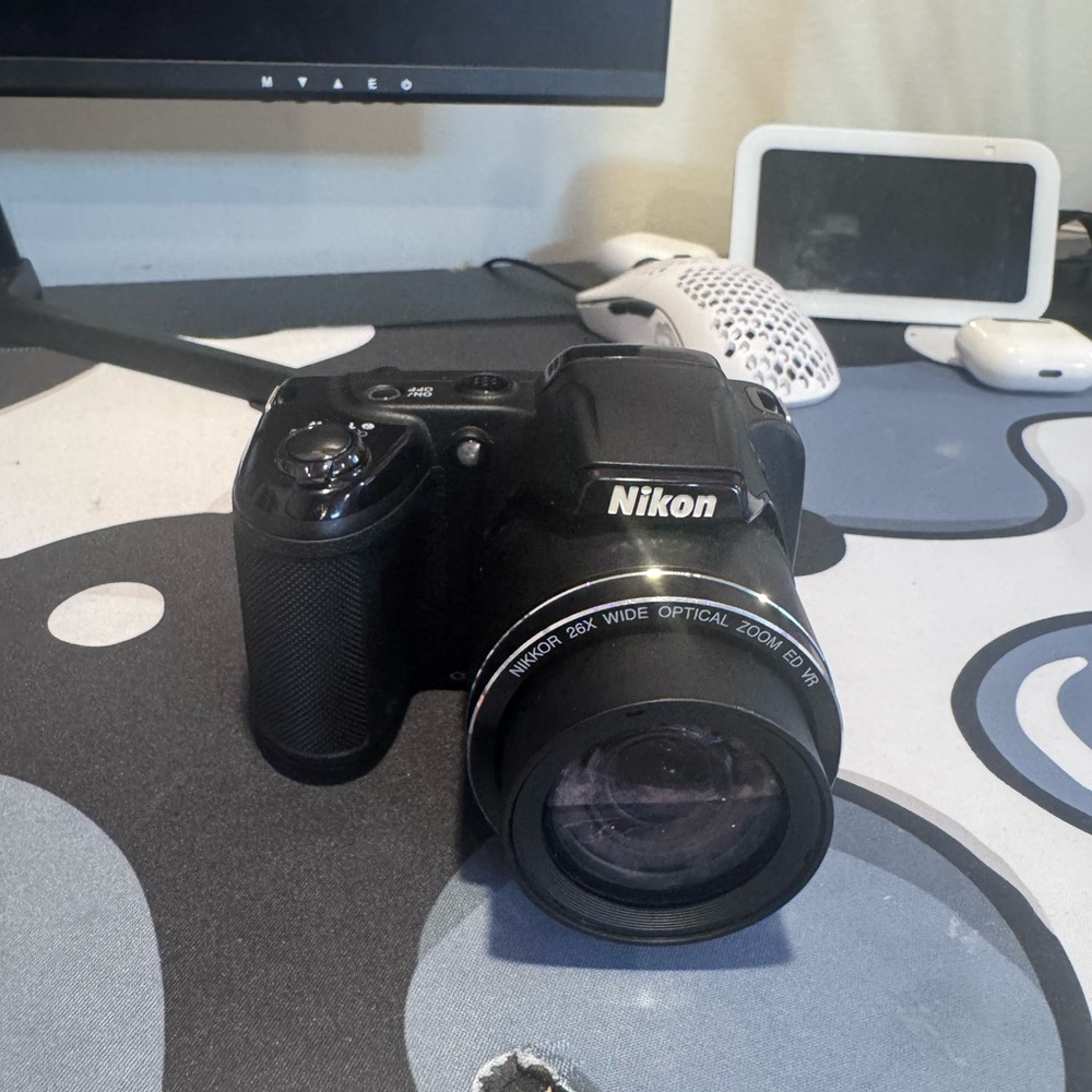 Nikon Black Digital Camera with 28x Optical Zoom